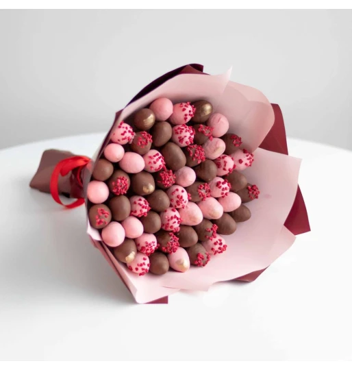 Нежный букет из роз